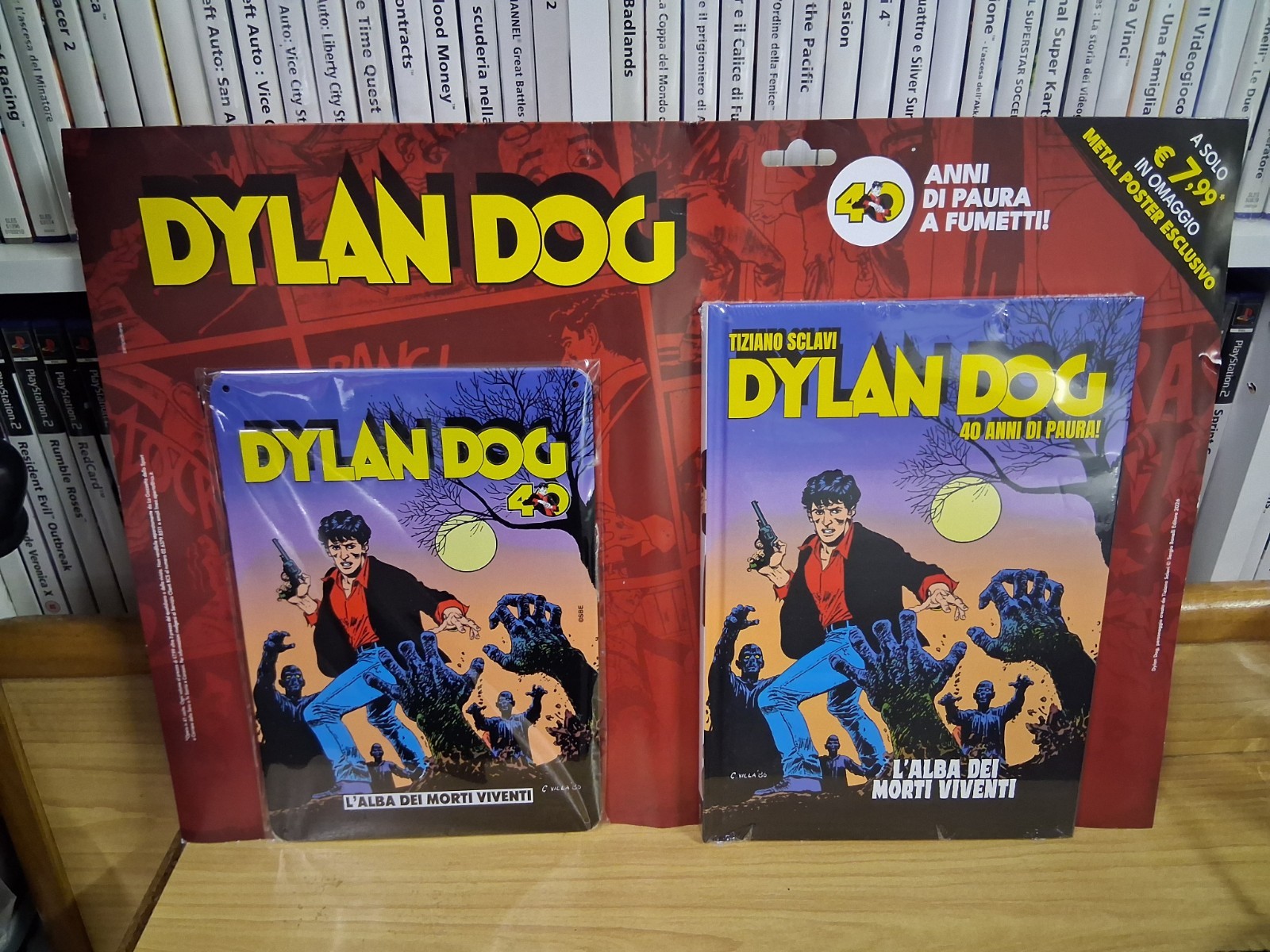 Dylan Dog L'alba dei morti viventi 40 anni di Paura a Fumetti Gazzetta N1 