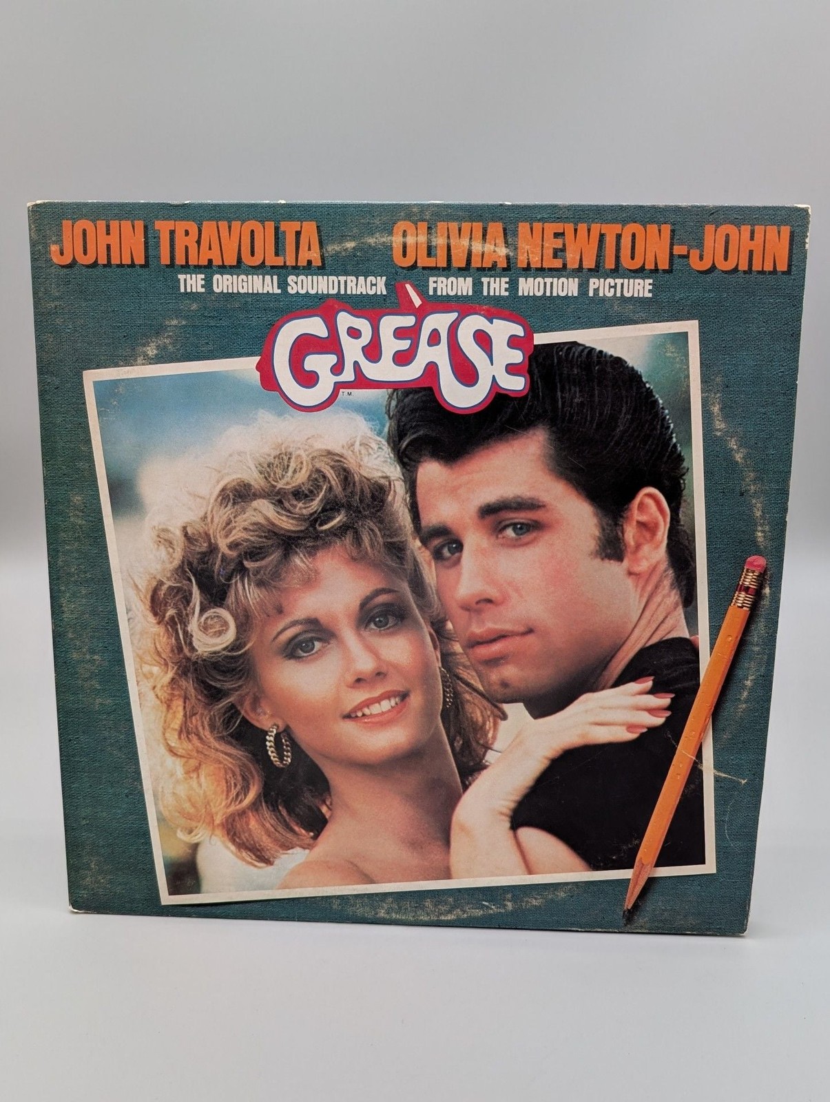 Grease Original Soundtrack (RS-2-4002) 2LP Vinyl 1978 RSO Travolta Newton-John