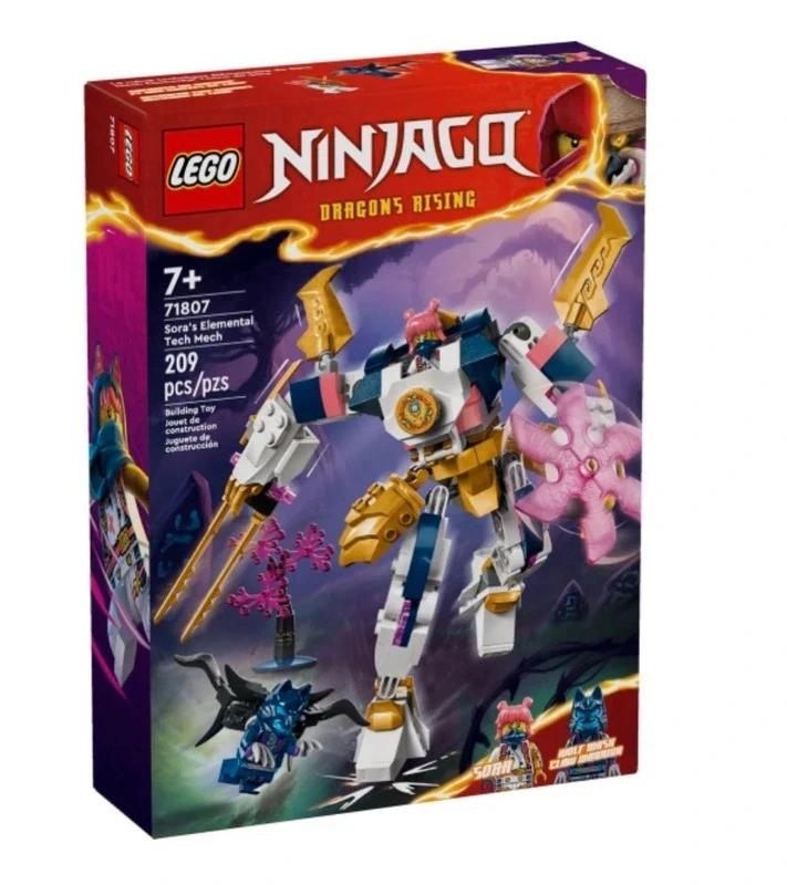 LEGO Ninjago 71801 y 71827 – Lote de sets con minifiguras