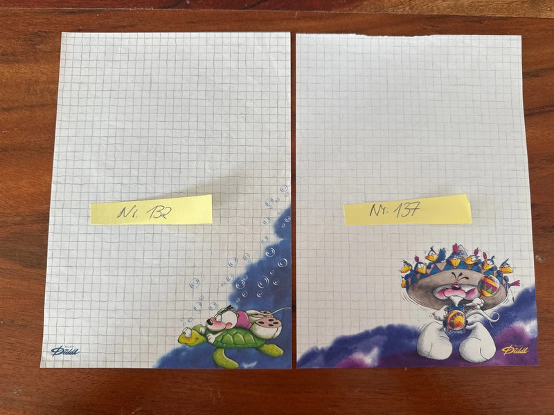 90er Jahre Blätter