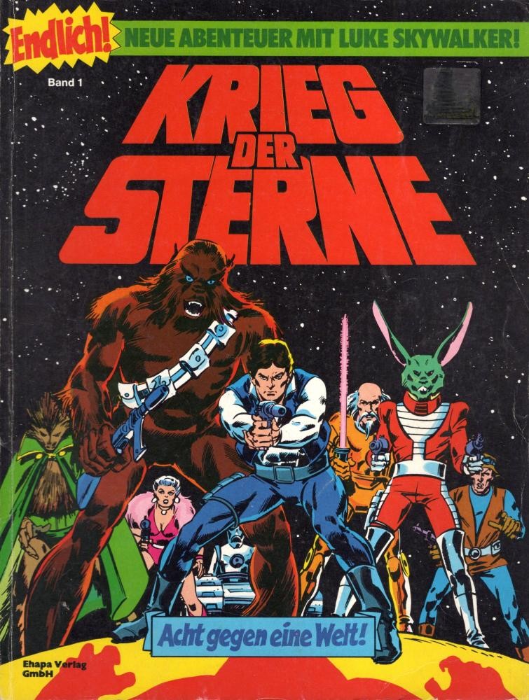 Guerra delle Stelle 1 (Z1-2), Ehapa