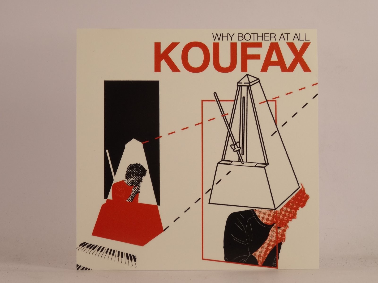 KOUFAX WHY BOTHER AT ALL (C54) 3 Track CD Single including Picture Sleeve MOTOR