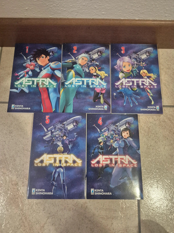 Astra Lost in Space 1 - 5 Manga Completa Star Comics