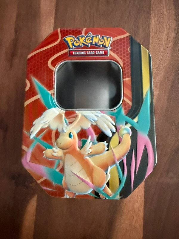 Leere Pokémon Sammelkartendose Dose Aufbewahrung Mega Dragonite