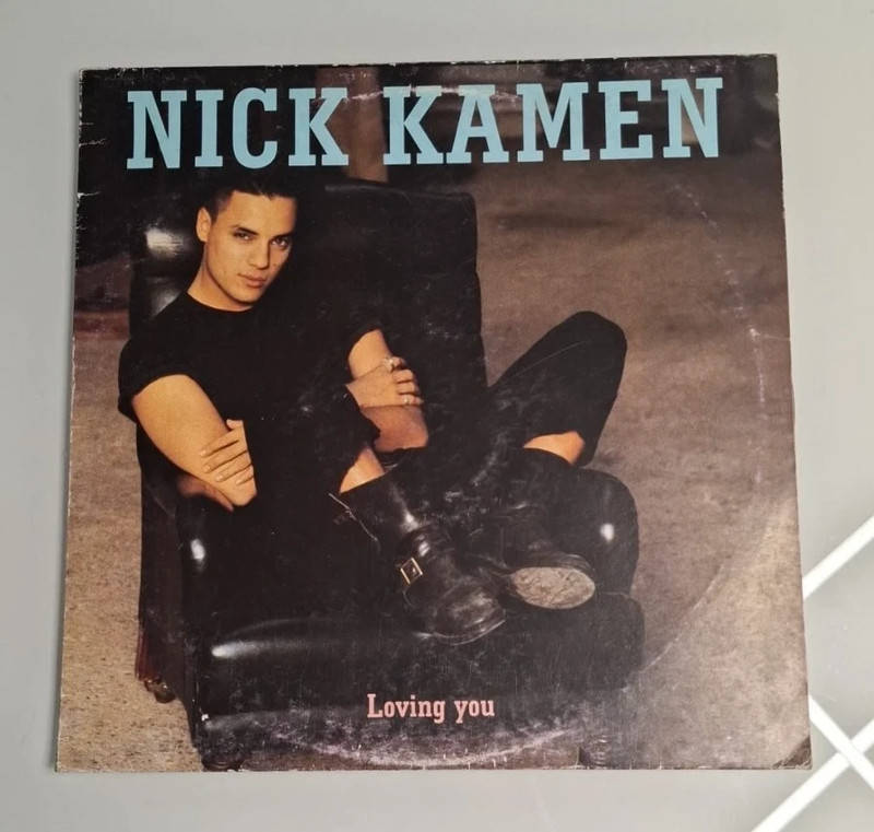 nick kamen  Loving You 33 giri LP Vinile Vintage Italy 1988 WEA Records Ltd.