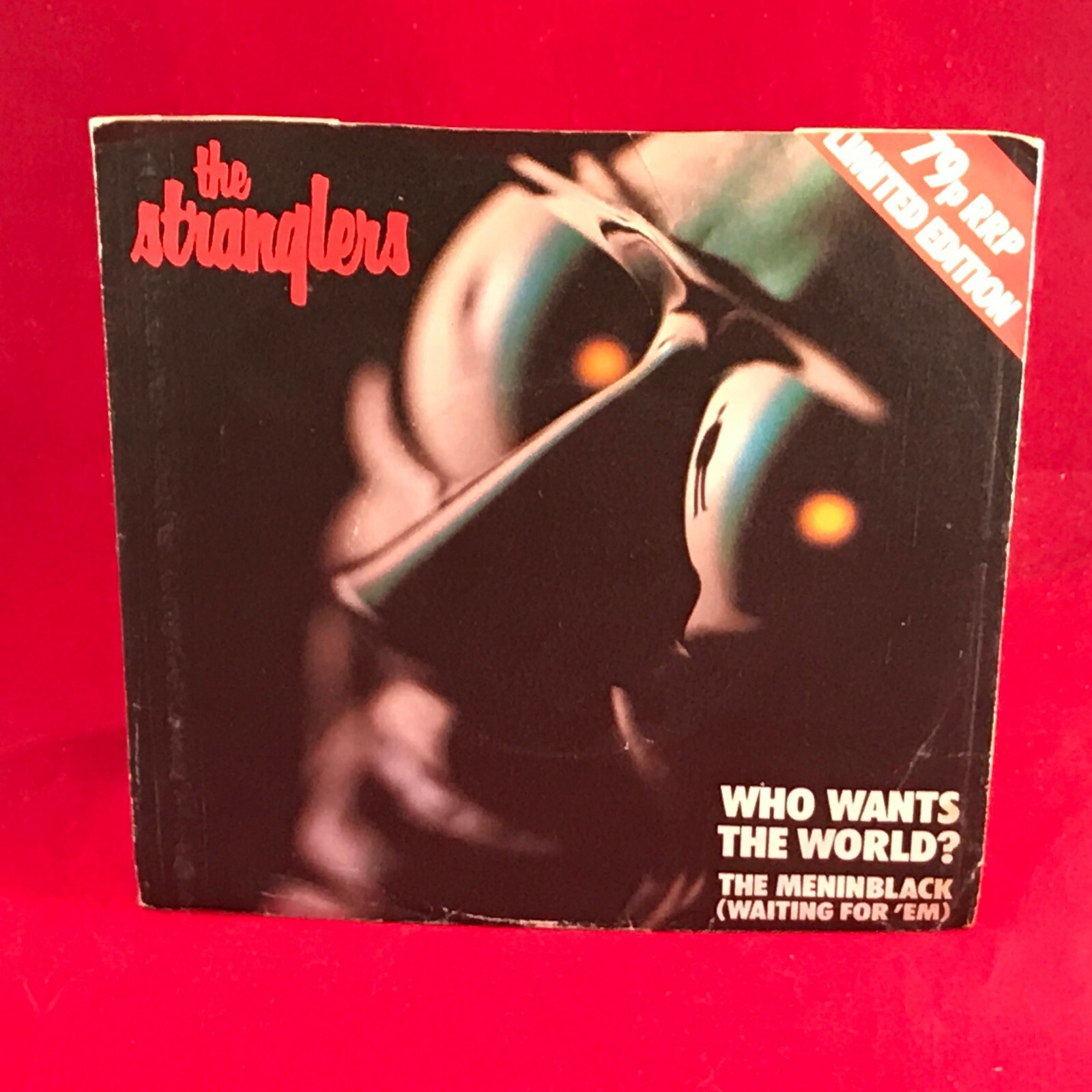 THE STRANGLERS Who Wants The World? 1980 UK 7" vinyl single 45 record