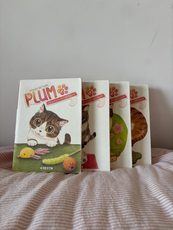 Plum un amour de chat tome 1 à 4