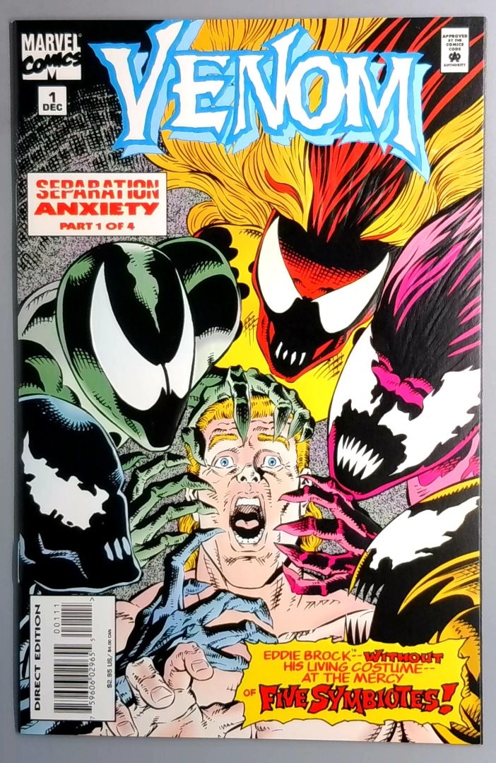 Venom Separation Anxiety #1 NM Marvel Comics Direct Edition