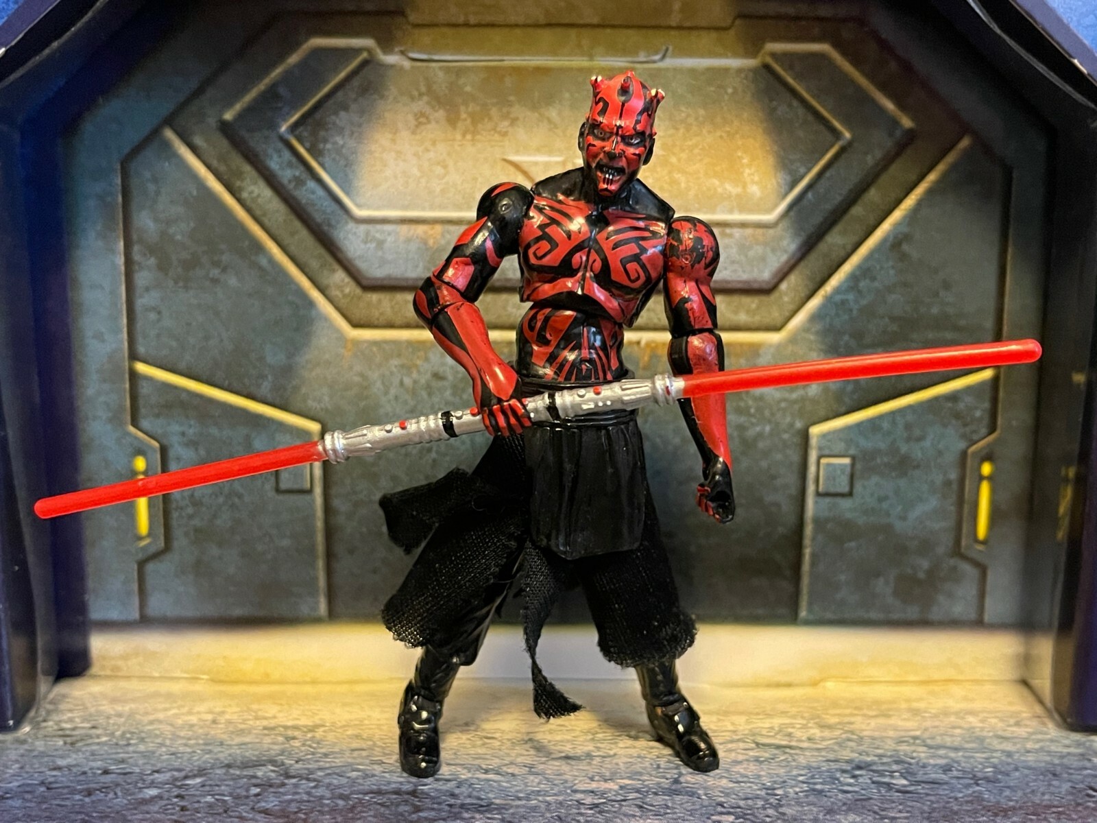 Star Wars Legacy Collection DARTH MAUL Evolutions Shirtless Sith 100% Complete