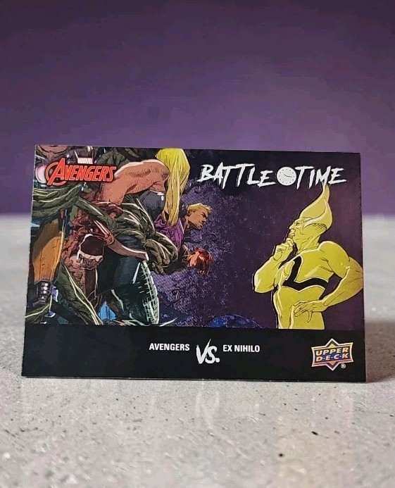 🔥2023 Upper Deck Marvel Avengers Battle Time Avengers vs. Ex Nihilo BT-14 Viola