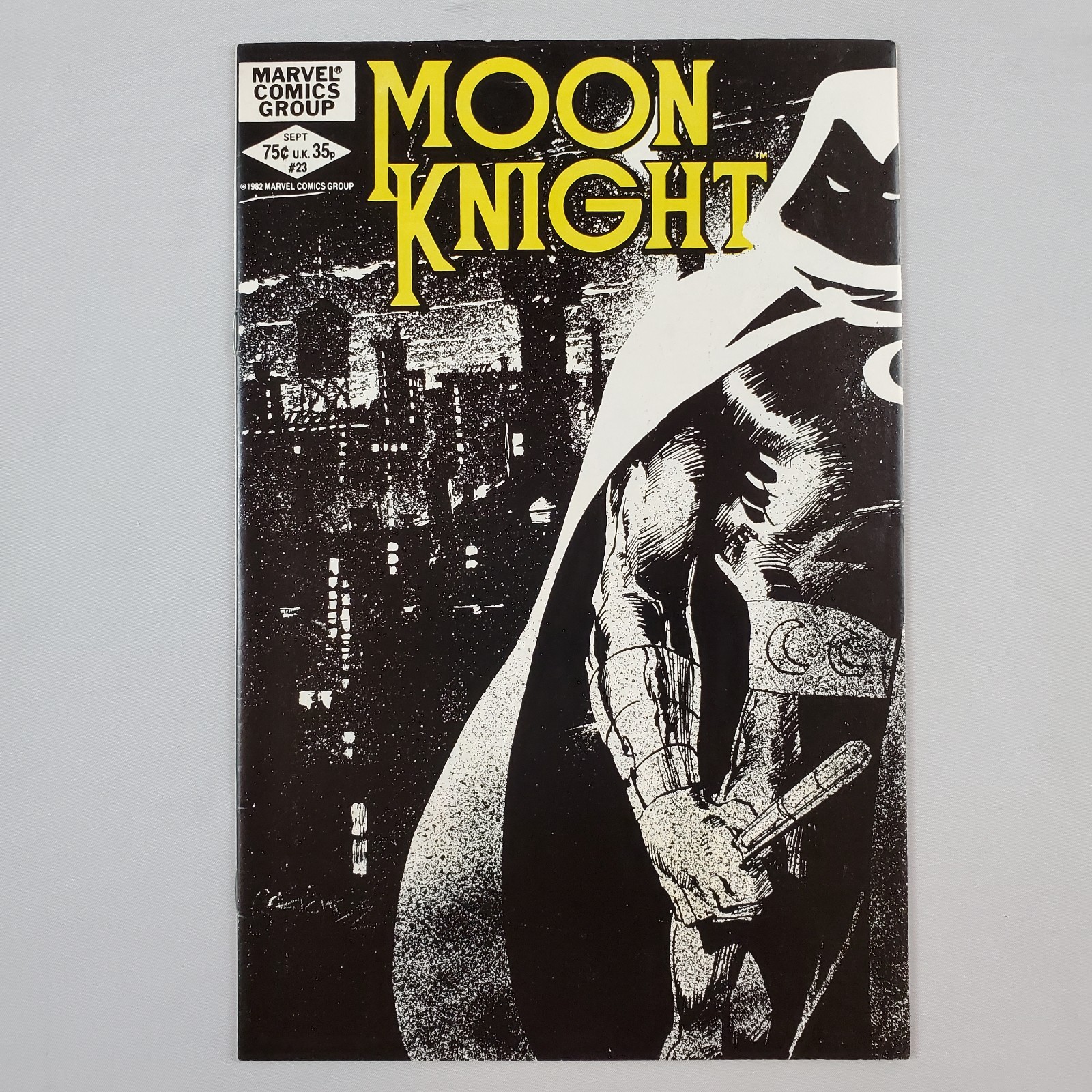 Moon Knight #23 Sep 1982 Marvel Comics FN/VF 7.0 Bill Sienkiewicz Classic Cover