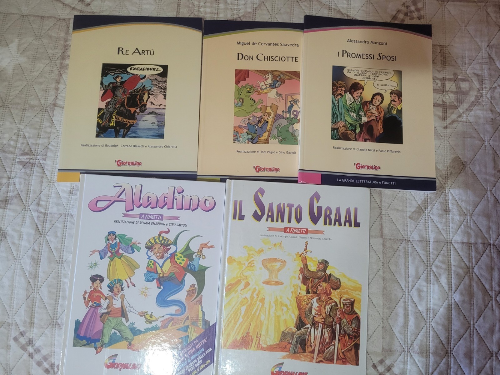 La Grande Letteratura a Fumetti blocco 5 albi- fumettiEditore