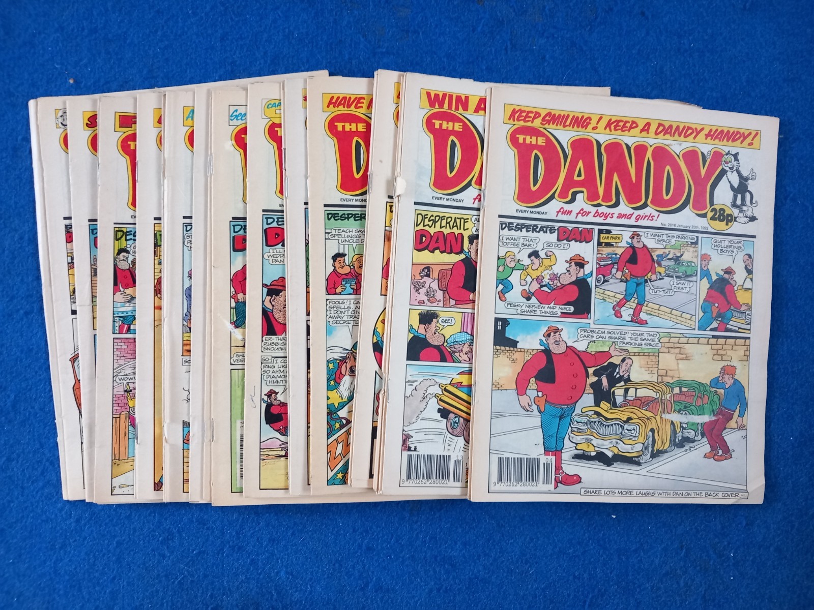 The Dandy Comics 1992 x29 job lot