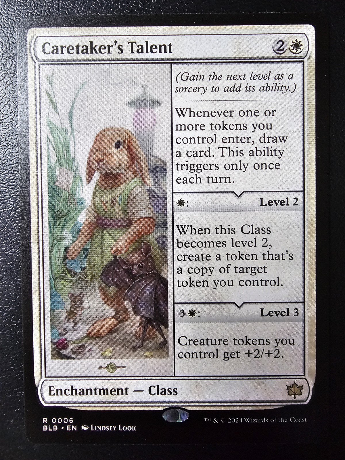 Caretaker's Talent Bloomburrow regolare