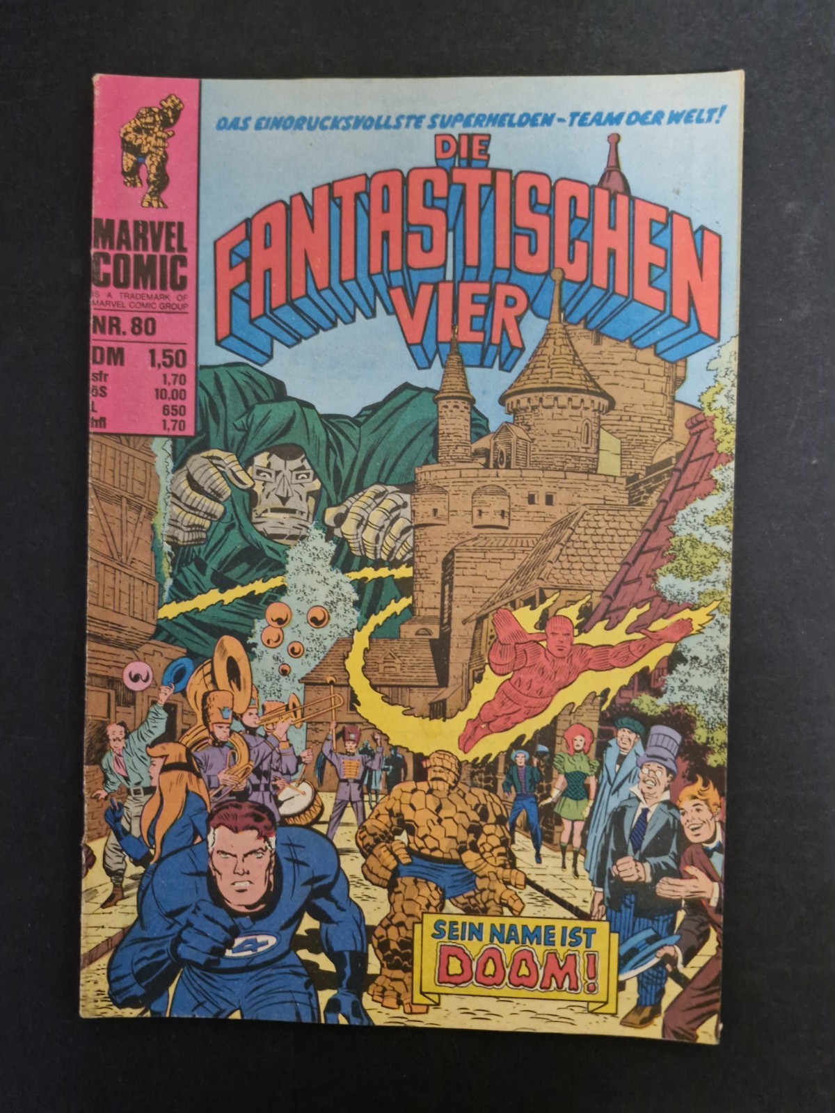 I Fantastici Quattro Fumetto n.80 ( Williams Marvel) Z1-2