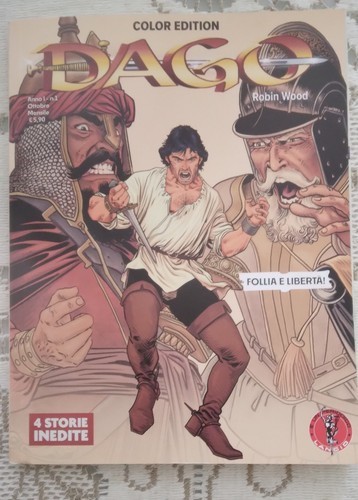 DAGO COLOR EDITION 1 FOLLIA E LIBERTÀ ROBIN WOOD EDIZIONI LANCIO SPREA