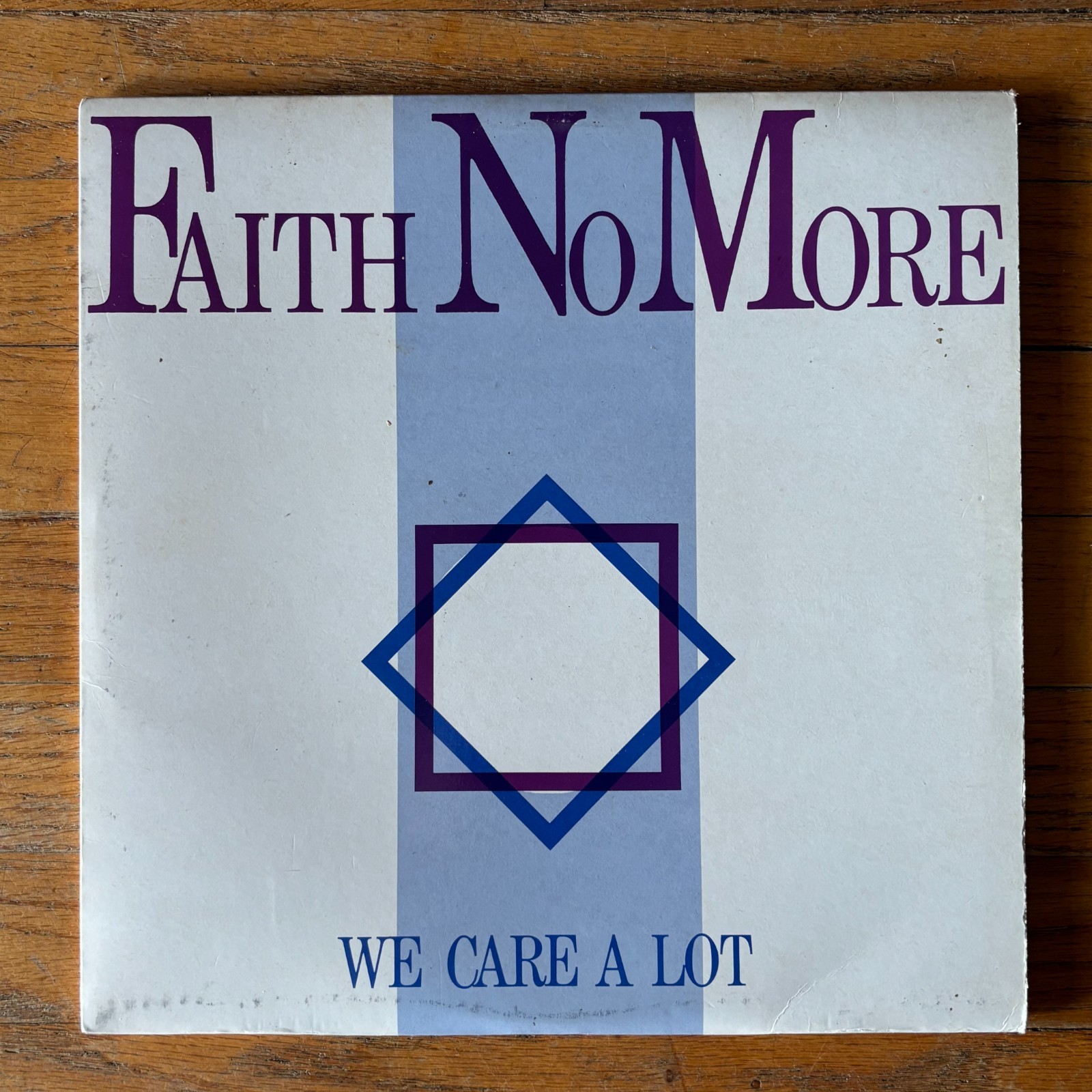 Faith No More We Care A Lot Vinyl LP 1985 Original Mordam MDR-1 Greg Lee