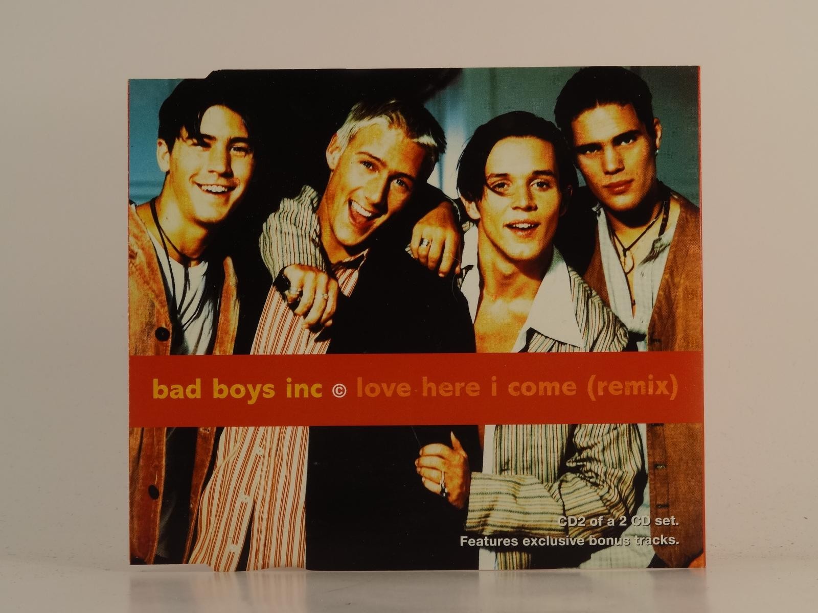BAD BOYS INC. LOVE HERE I COME (CD 2) (H1) 3 Track CD Single plus Picture Sleeve