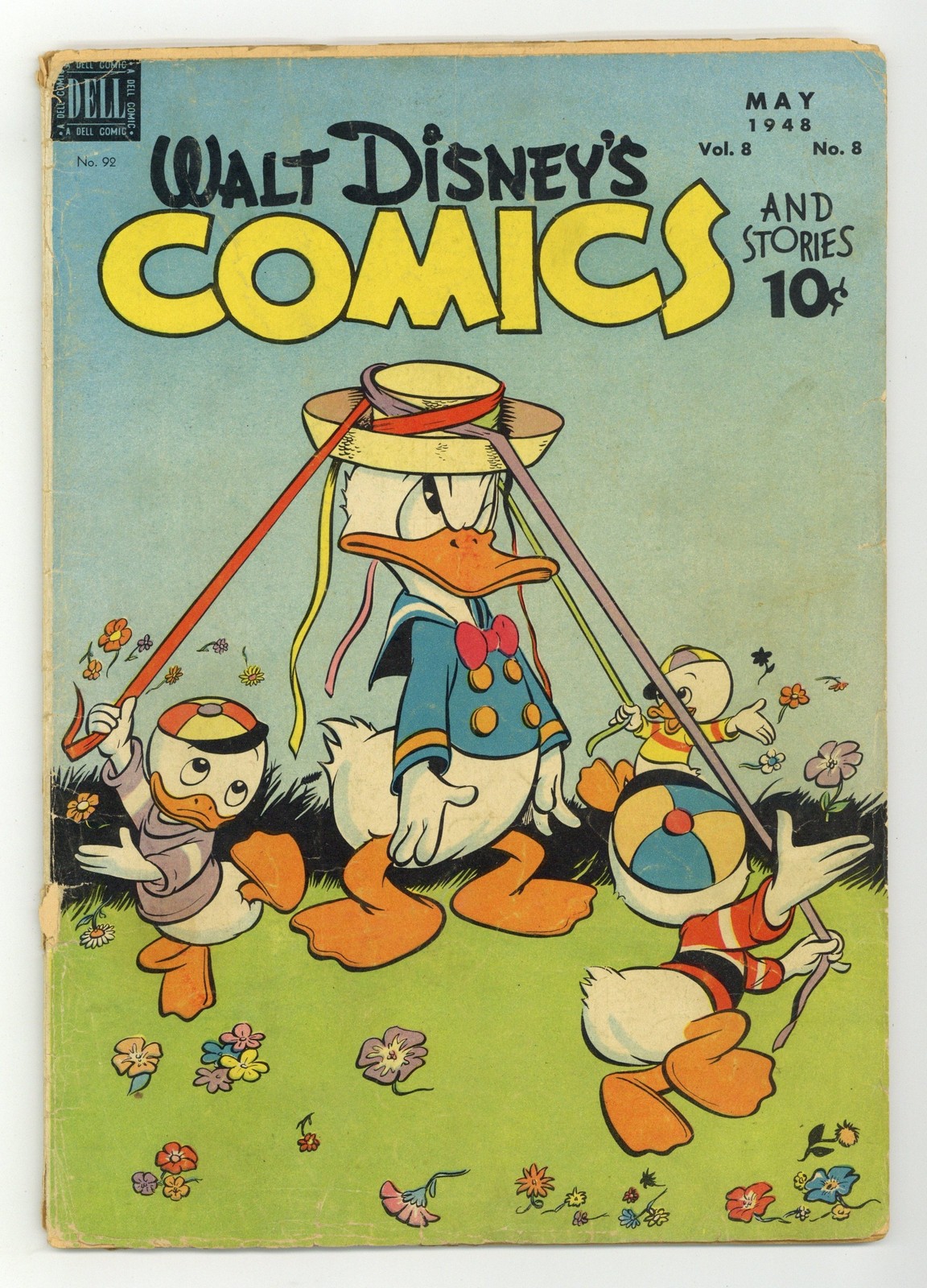 Walt Disney's Comics and Stories #92 GD+ 2.5 1948