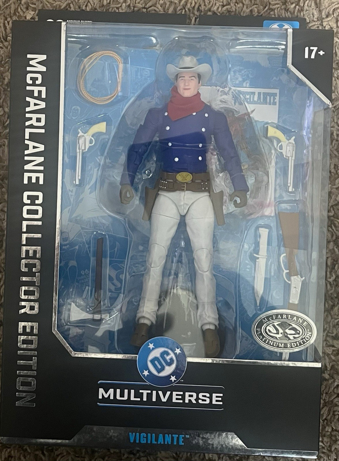 McFarlane Toys DC Multiverse Vigilante Collector Platinum Figure