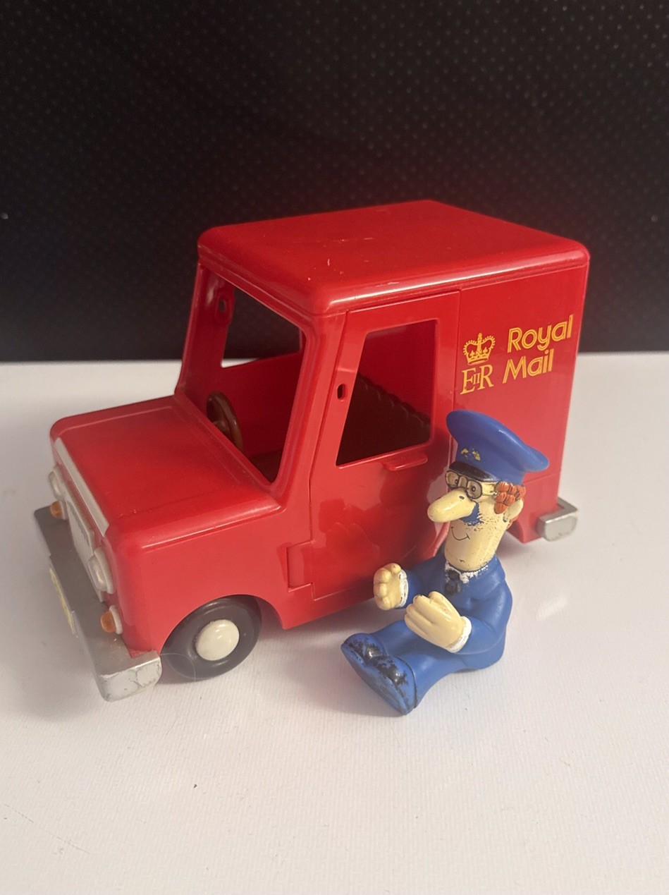 Figurina Pat Postino Vintage e Royal Mail Red Van PAT 1 Giocattolo Grande 2003
