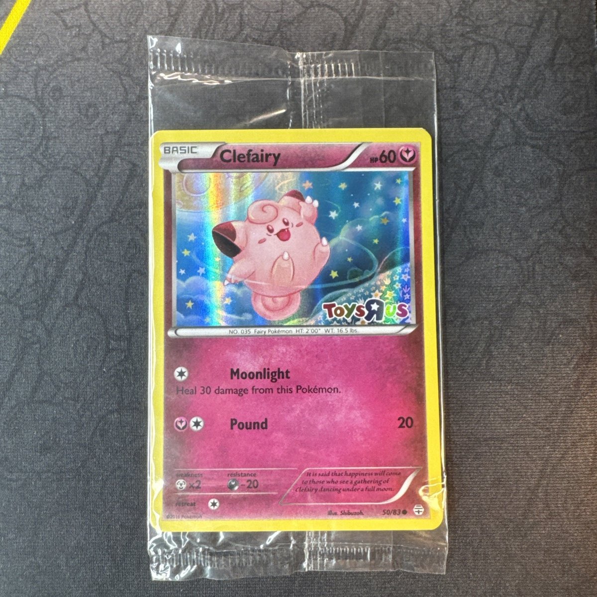 Clefairy Toys R Us Promo 050/083 Holo Sigillato Promo Pokemon
