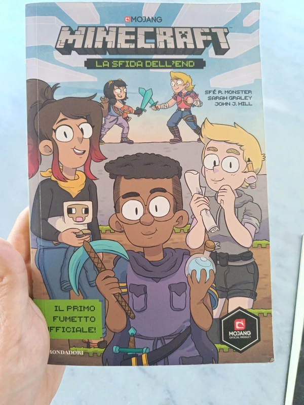 Fumetto Minecraft la sfida dell'End