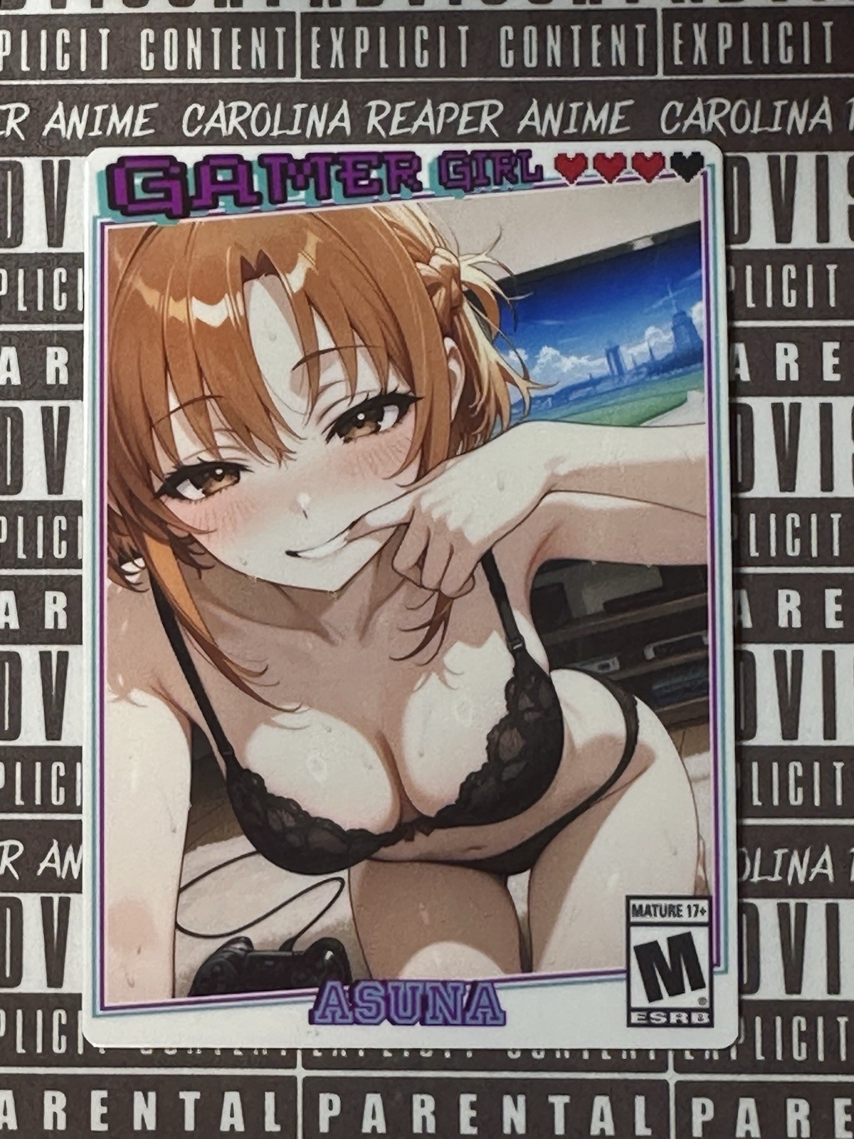 Roxy - Carta Anime Waifu - Sexy NSFW