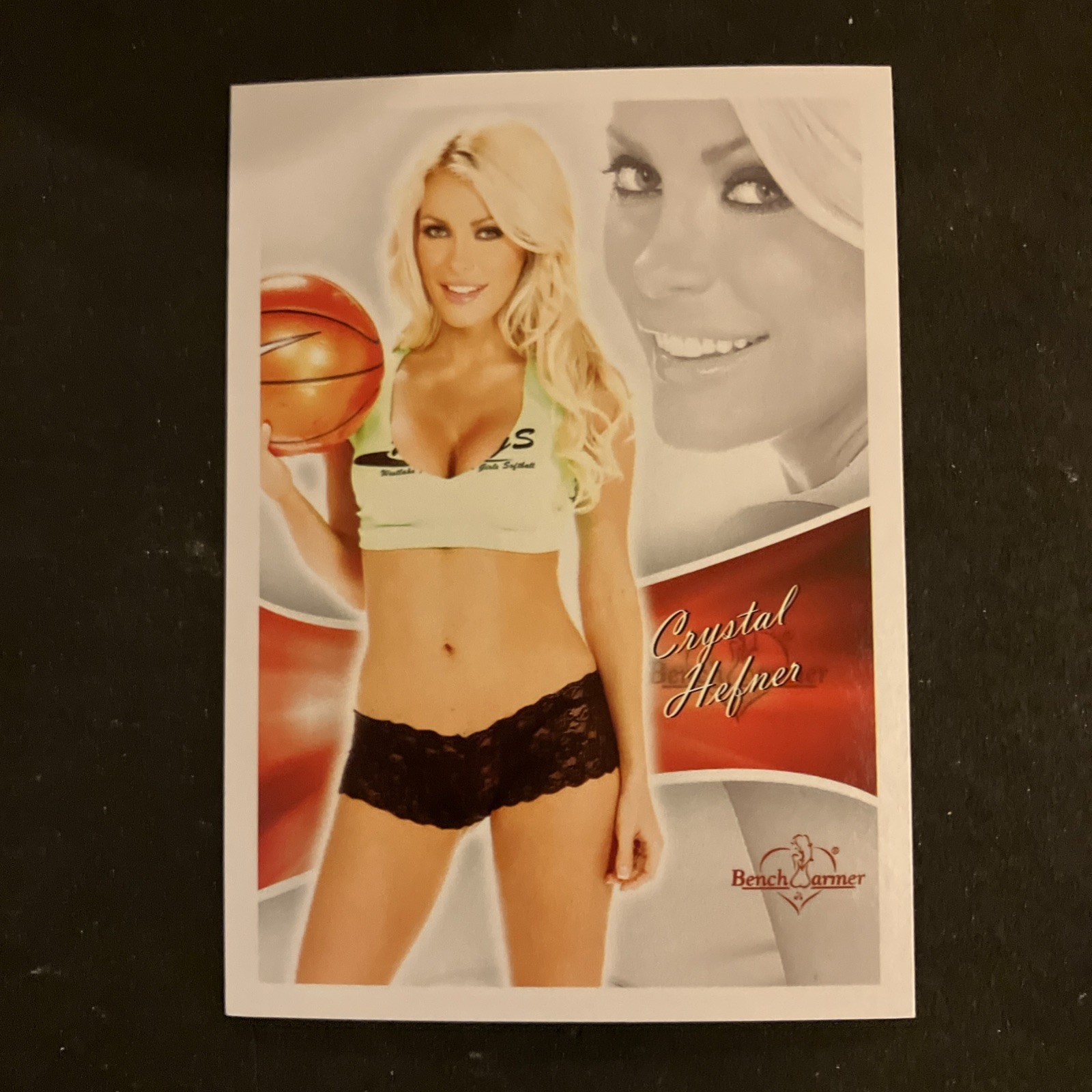 2013 Bench Warmer Bubble Gum   - #7 - Crystal Hefner