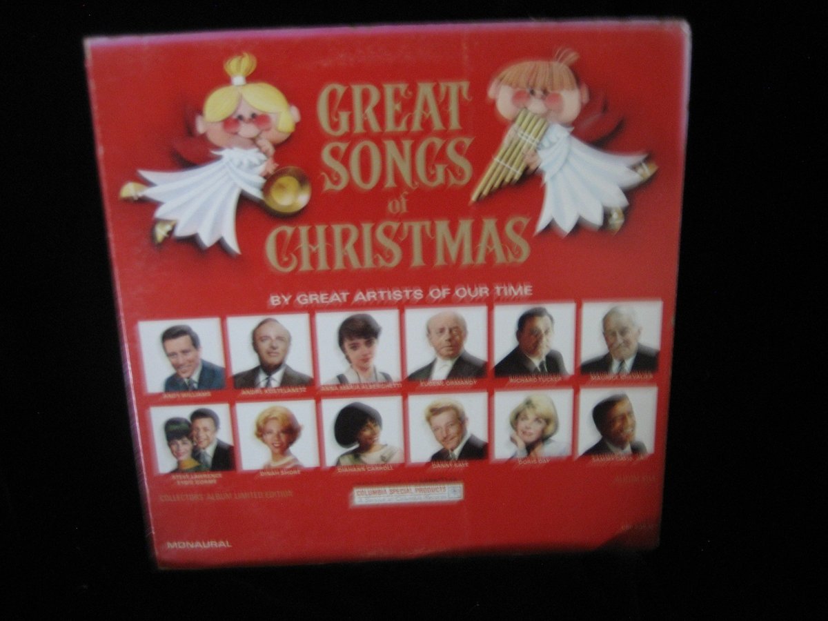 The Great Songs Of Christmas Album Five COLUMBIA CSP 238  Record LP Vinyl