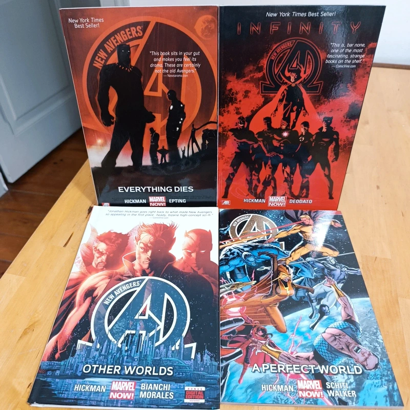 🇺🇸 New Avengers by Hickman (Full Set)