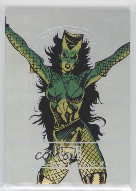 2023 Fleer Ultra Midnight Sons Medallions Platinum 74/100 Lilith #M-24 5vc