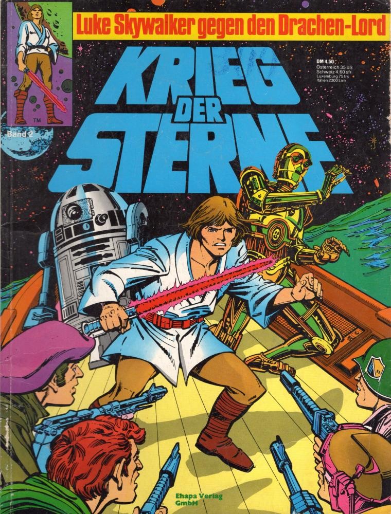 Guerra delle Stelle 2 (Z1-2/2), Ehapa