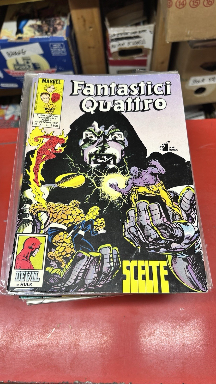 Star Comics Fantastici Quattro n.31 Scelte 1990 Marvel fumetto italiano