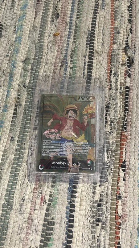 Carte One Piece officielle du Musée Grévin