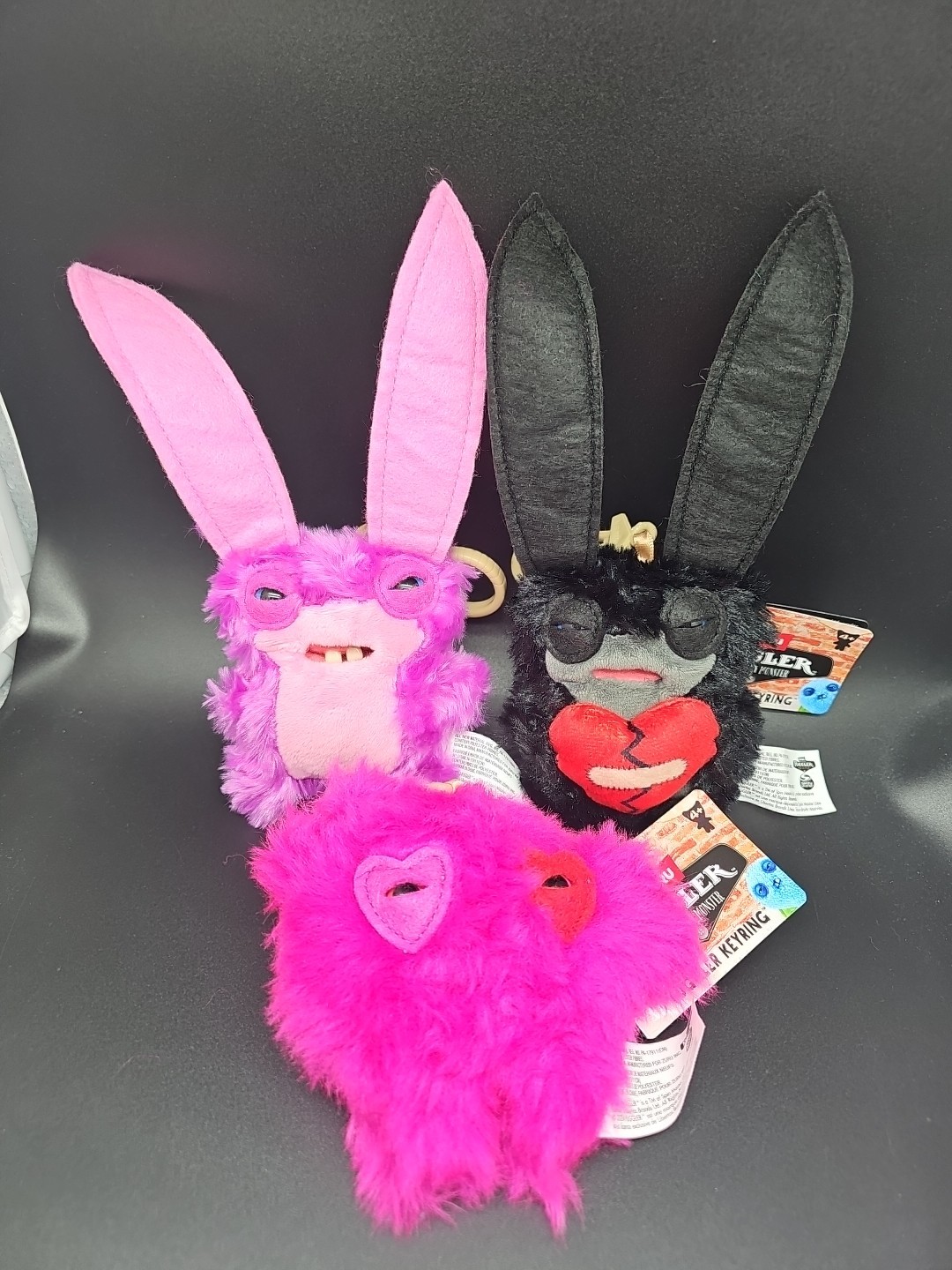Portachiavi Fuggler 2026 serie 5 divertente brutto mostro 5" clip peluche da collezione 