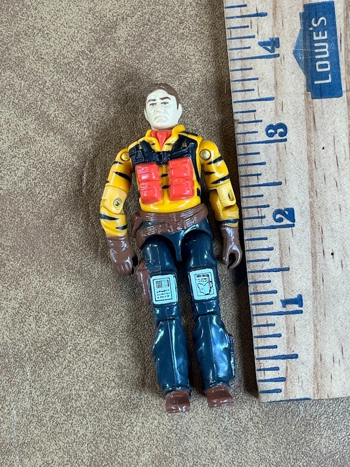1988 GI Joe Tiger Force Skystriker V1 Tiger Rat Pilot ARAH Vintage Loose