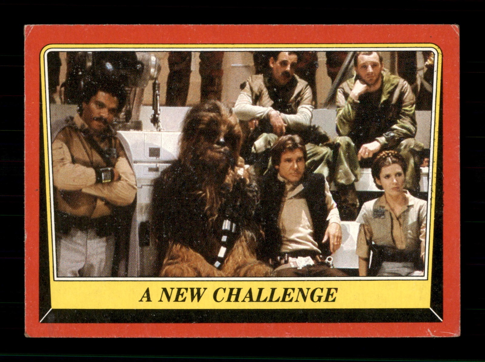 Una nuova sfida 61 1983 Star Wars ROTJ Lucasfilms Topps Trading Card TCG CCG