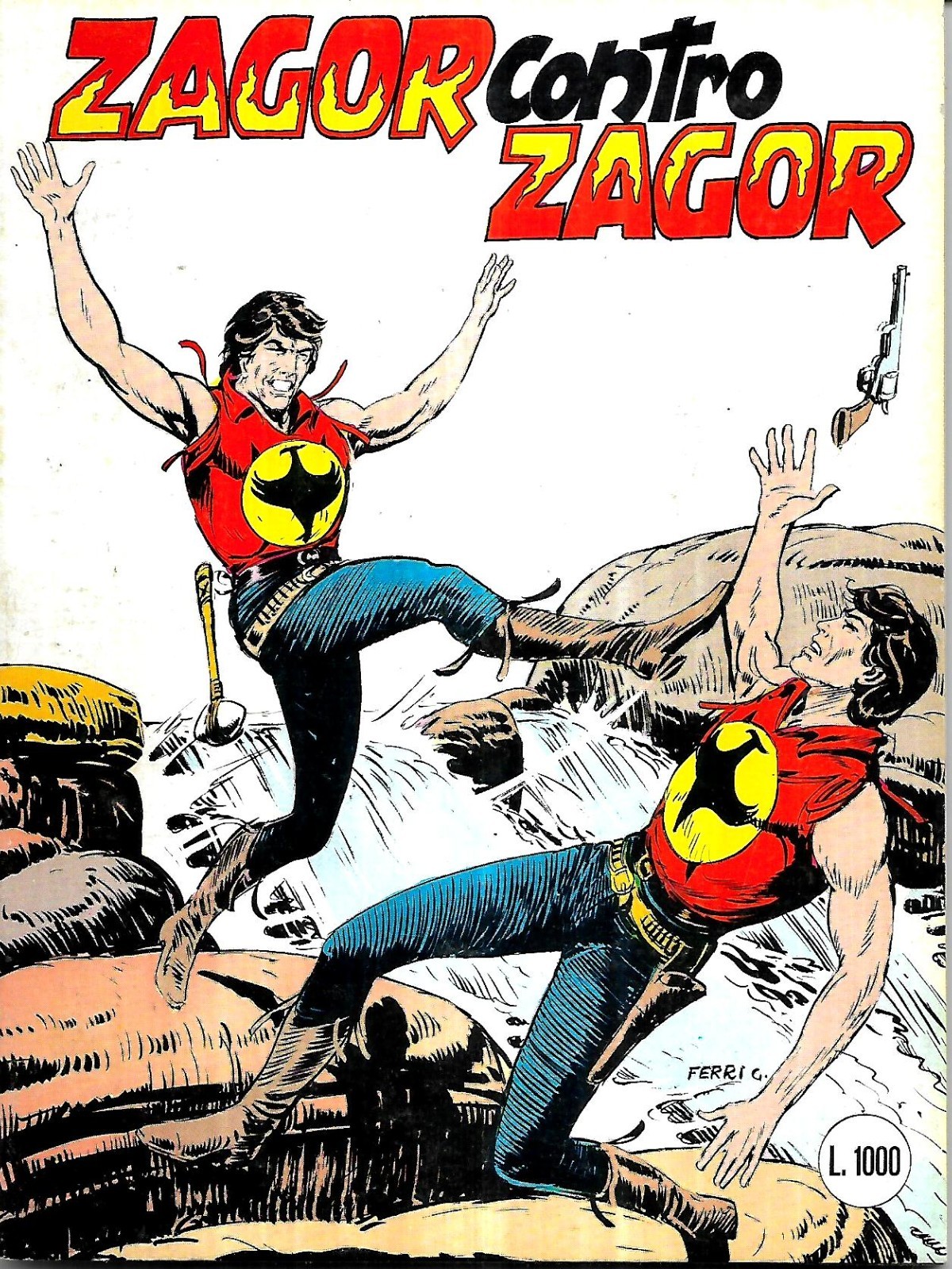 Zagor 237/ Zenith 288 (apr 1985, Lire 1000): Zagor contro Zagor: ottimo +++