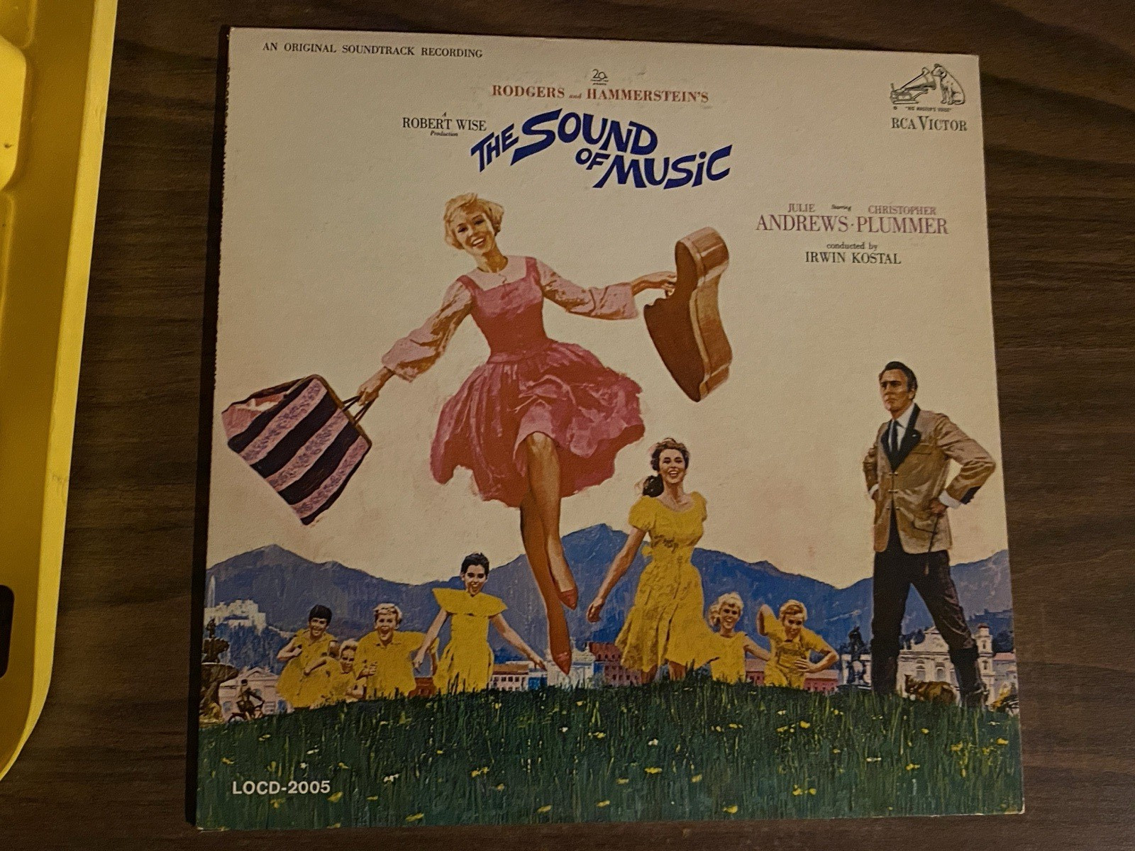Rodgers & Hammerstein Sound of Music LP [RCA LOCD-2005] Mono EX/VG+ w/ Storybook
