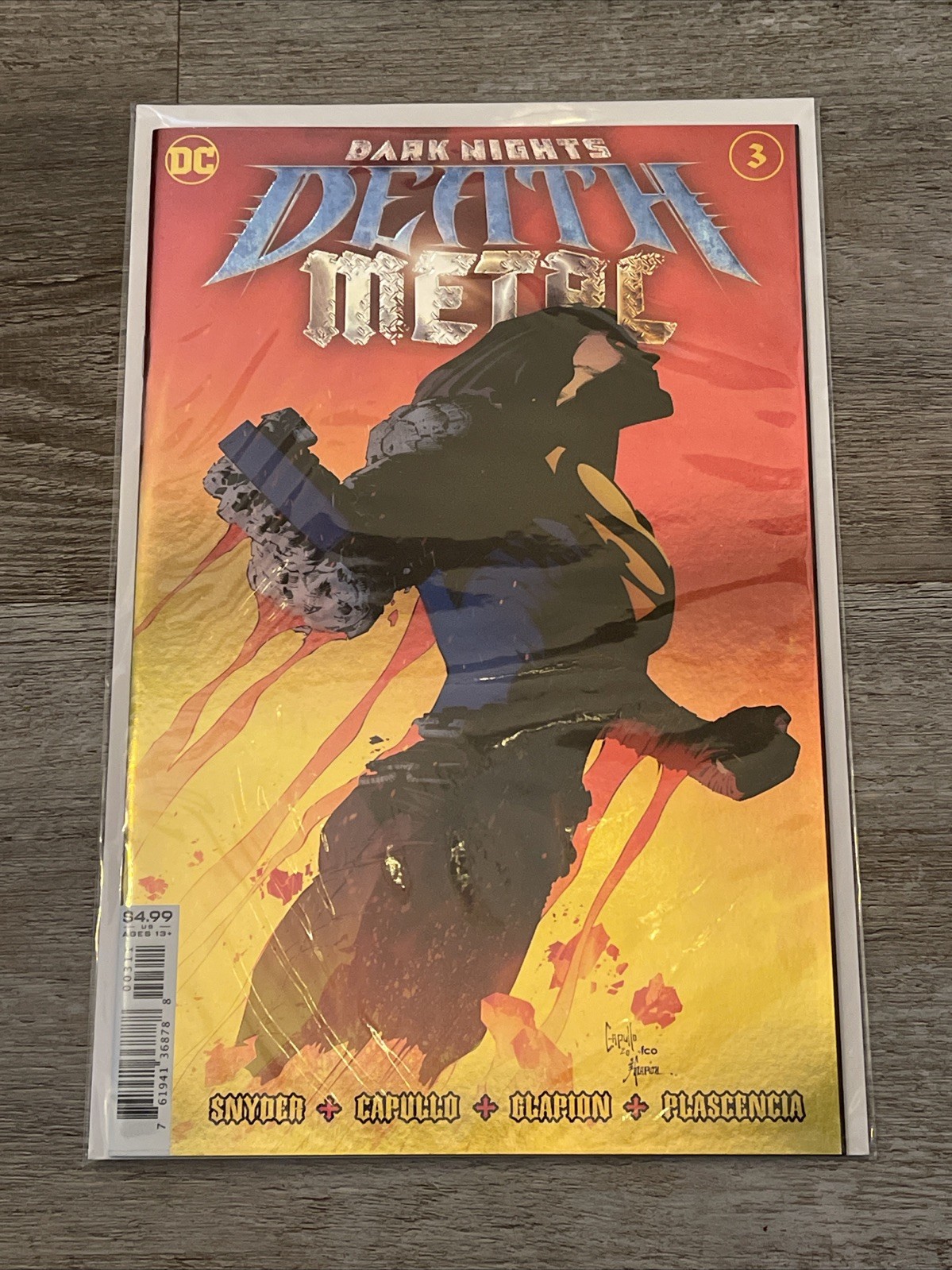 Dark Nights Death Metal #3 2020 DC Comics fumetto di alta qualità ~ quasi nuovo B&B spedizione veloce
