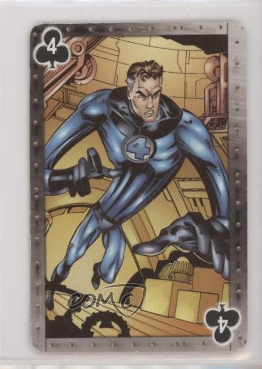 Carte da gioco Marvel 2003 Mr Fantastic #4C 5f4