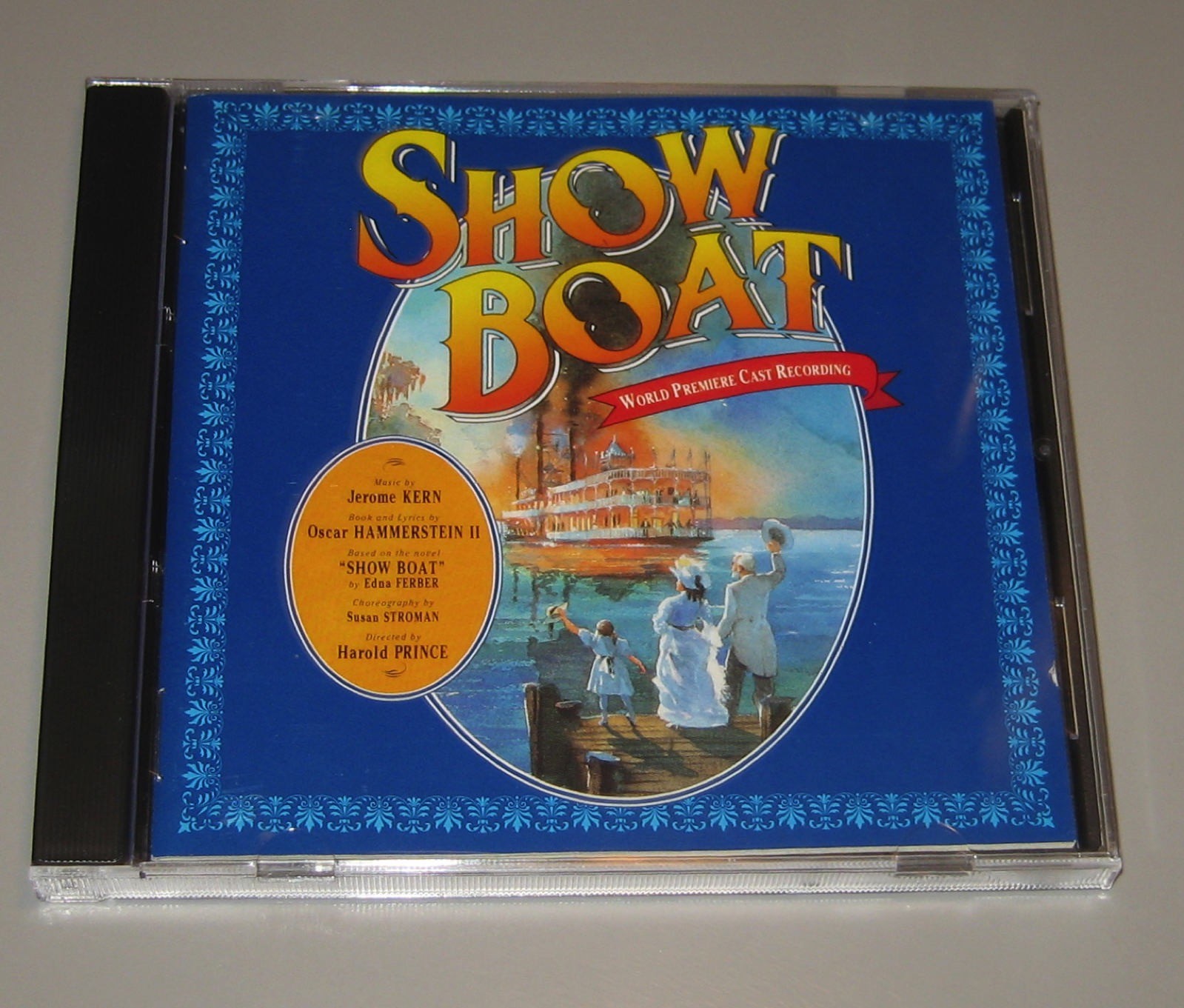 Show Boat World Premier Cast Recording (CD, 1994, Livent Music/Quality Music)