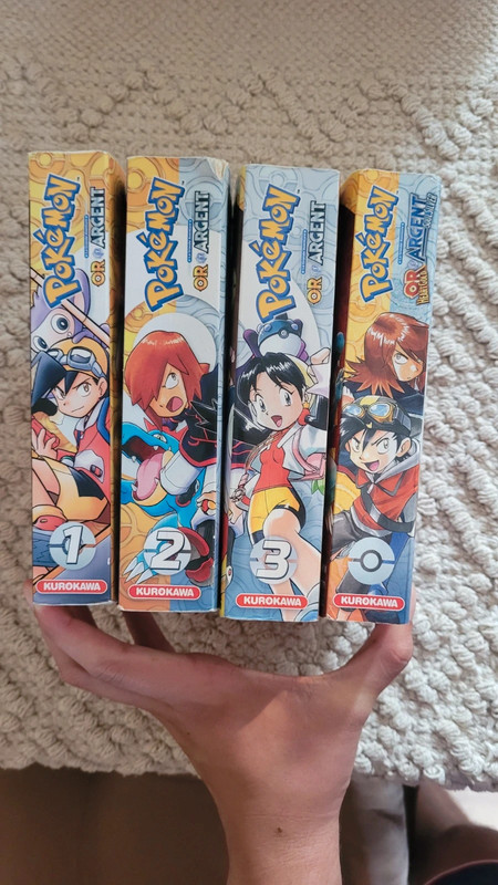 Lot de 4 livres Pokemon