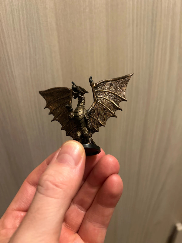 Miniatura D&d promo Medium Copper Dragon