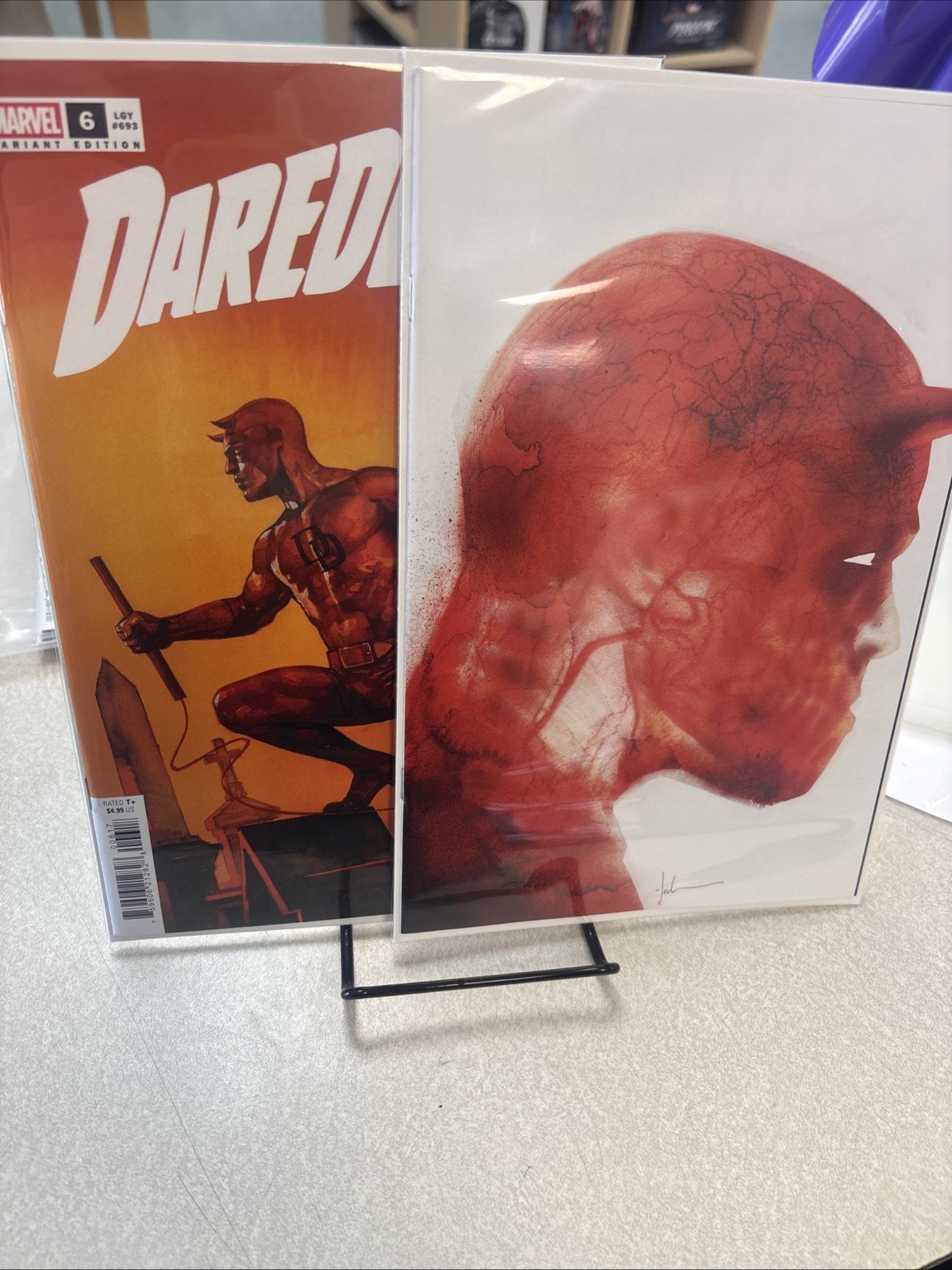 DAREDEVIL #6  1:100 Cover JOCK Incentive Ratio VIRGIN VARIANT + 1:25 maleev