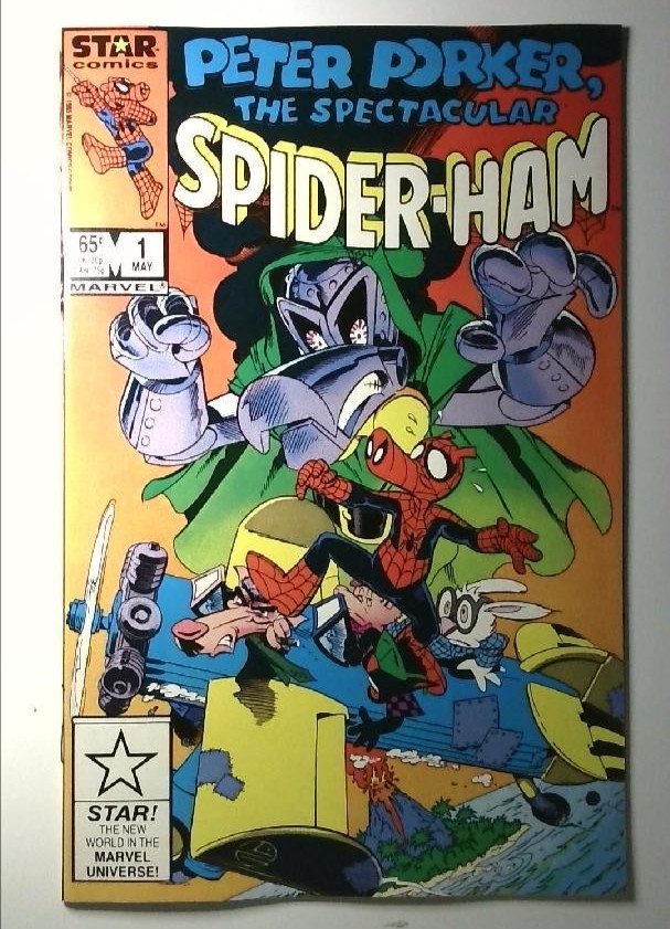 Peter Porker The Spectacular Spider-Ham #1 Marvel/Star 1985 quasi nuovo -