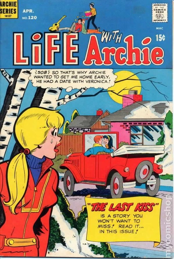 Life with Archie #120 VG 1972 Stock Image Low Grade