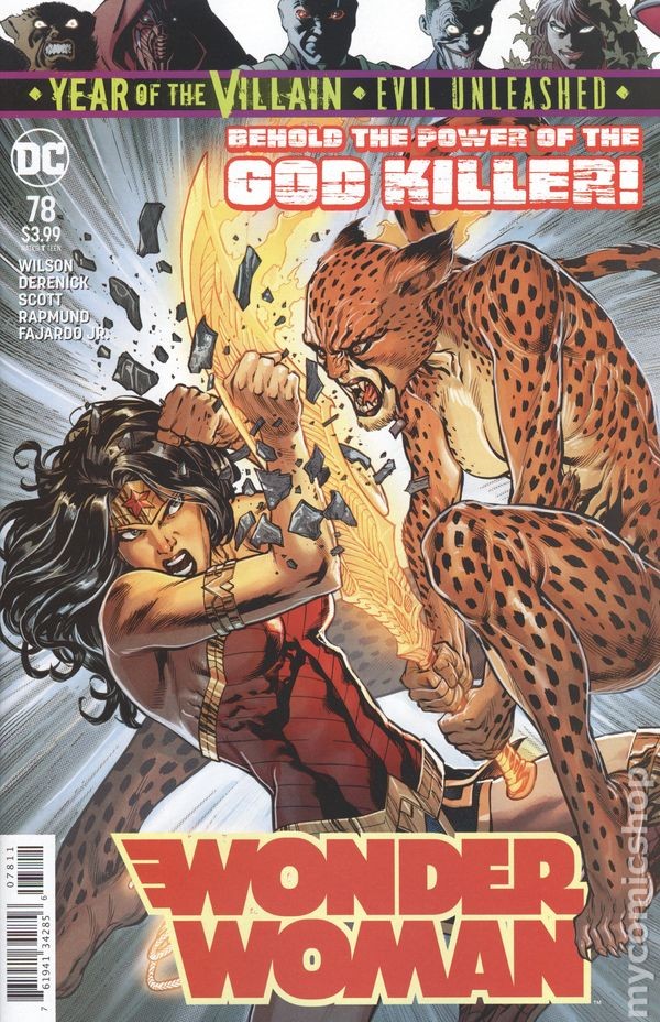 Wonder Woman #78A VG 4.0 2019 Stock Image Low Grade