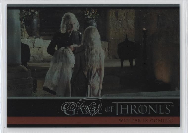 2012 Game of Thrones Stagione 1 L'inverno sta arrivando Foil attraverso il mare stretto... 1n0f